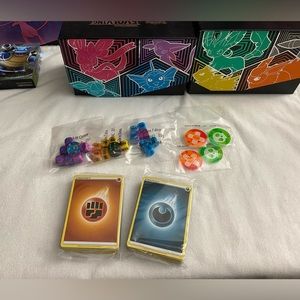 2 Sealed Packs of Basic Energy Cards New Factory Sealed Pokémon TCG and Dice